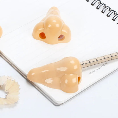 Funny Nose Pencil Sharpener, Creative Nose-Shaped Design for Kids, Perfect as School Supplies, Classroom Reward