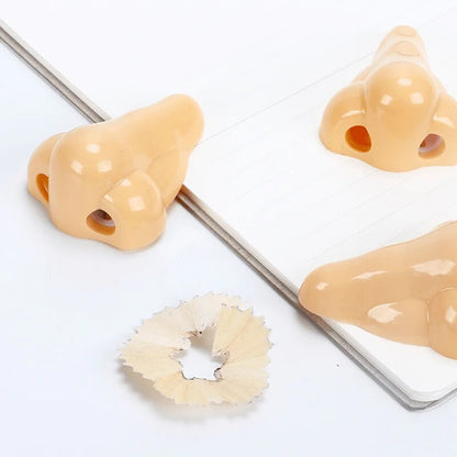Funny Nose Pencil Sharpener Creative NoseShaped Design For Kids Perfect As School Supplies Classroo 1