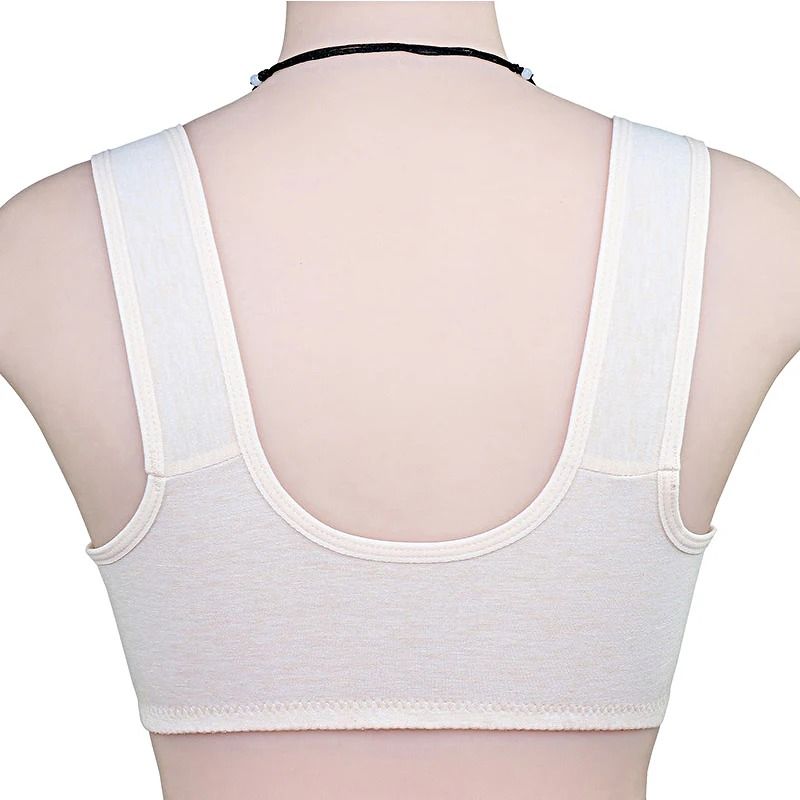 Soft Cotton Front Closure Wireless Bra 1