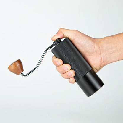 Manual Stainless Steel Coffee Grinder With Burr Mill 3