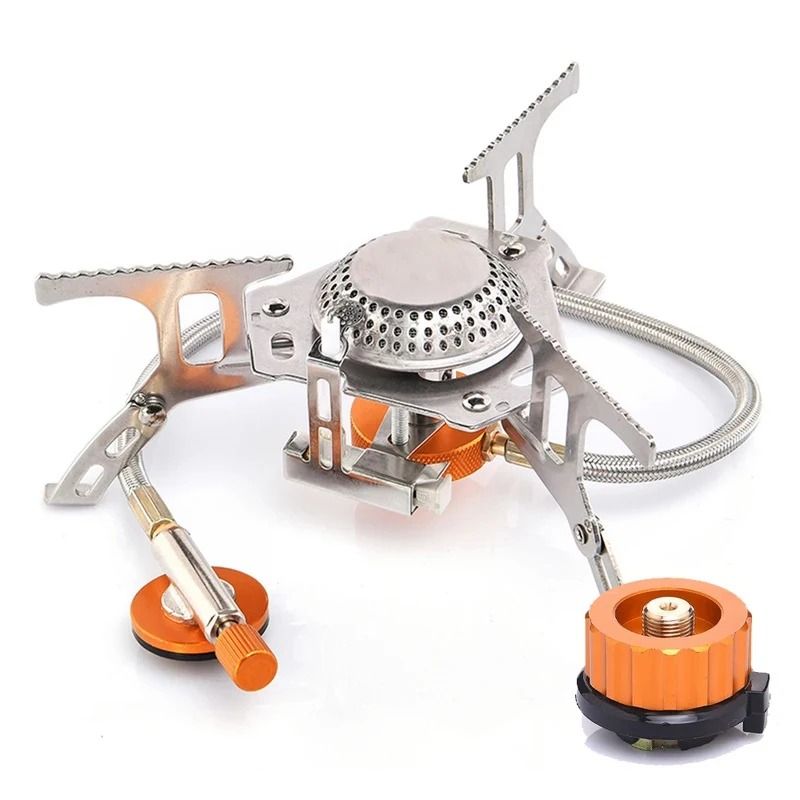 Portable Camping Gas Stove 3500W Folding Outdoor Burner 6