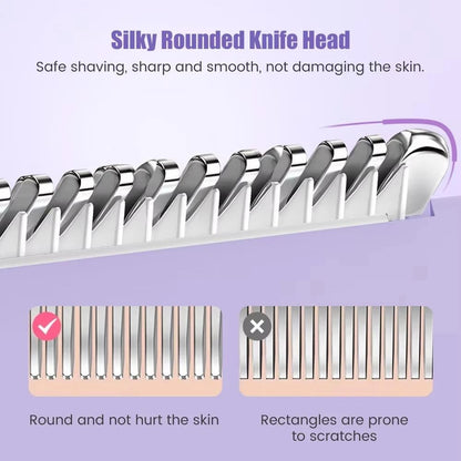 2 In 1 Electric Razor For Women Rechargeable Hair Remover 2