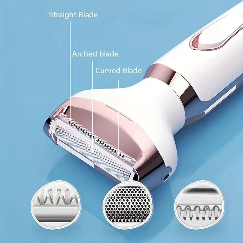 4 In 1 Electric Lady Shaver Rechargeable Hair Removal Epilator 6
