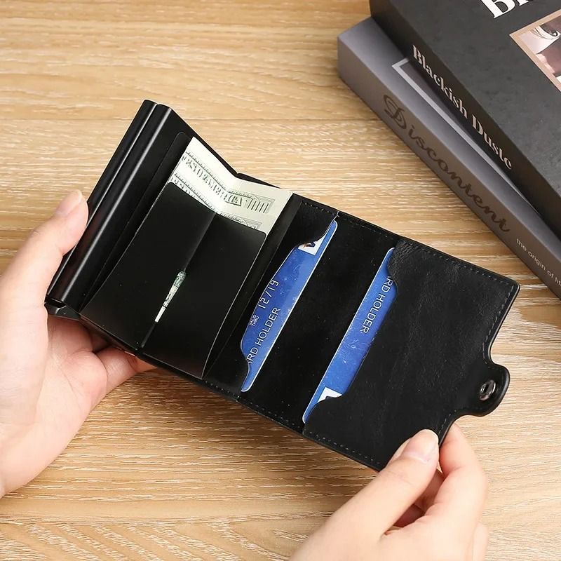 RFID Blocking Carbon Fiber Card Holder Wallet 3
