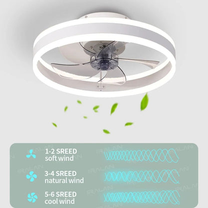 Dimmable Ceiling Fan Light Fixture With Remote 4