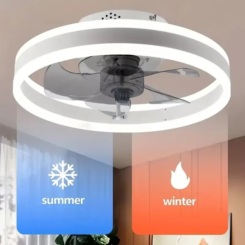 Dimmable Ceiling Fan Light Fixture With Remote 7