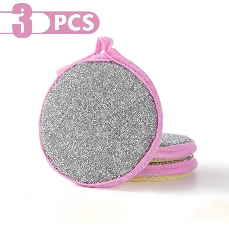 DoubleSided Reusable Dishwashing Sponge Set 10