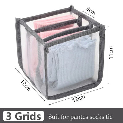 Wardrobe Organizer Storage Box For Bras Underwear Socks And Clothes 1