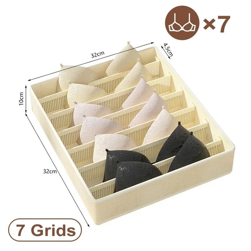 Wardrobe Organizer Storage Box For Bras Underwear Socks And Clothes 2