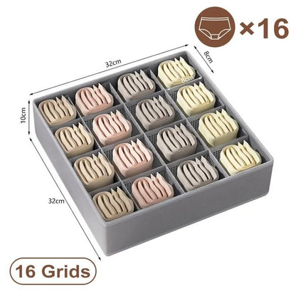 Wardrobe Organizer Storage Box For Bras Underwear Socks And Clothes 6