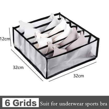 Wardrobe Organizer Storage Box For Bras Underwear Socks And Clothes 22