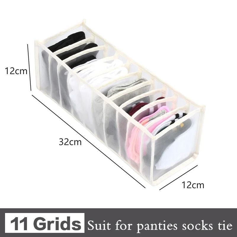 Wardrobe Organizer Storage Box For Bras Underwear Socks And Clothes 24