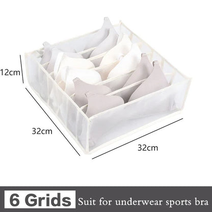 Wardrobe Organizer Storage Box For Bras Underwear Socks And Clothes 25