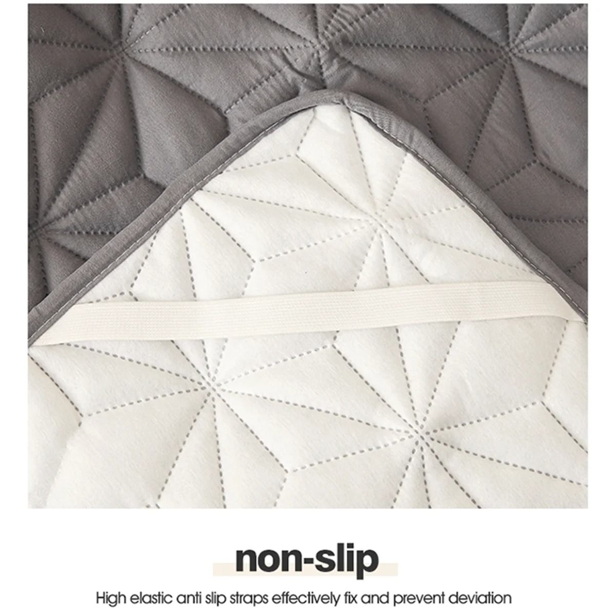 Waterproof Quilted Mattress Topper With Elastic Band Bed Protector Pad 6