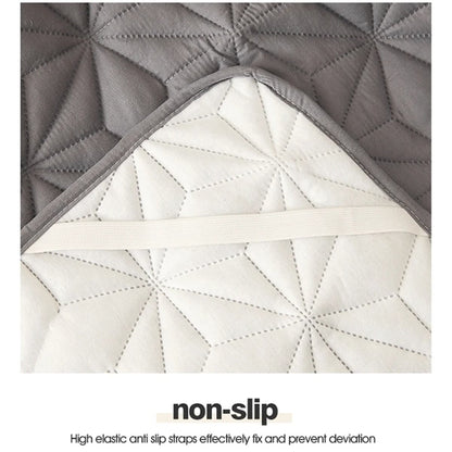 Waterproof Quilted Mattress Topper With Elastic Band Bed Protector Pad 6