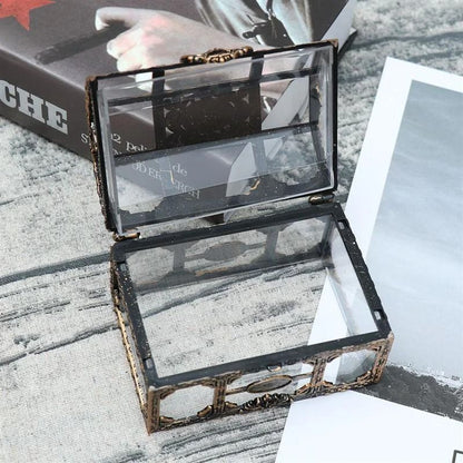 Transparent Plastic Treasure Chest Jewelry Storage Box 3