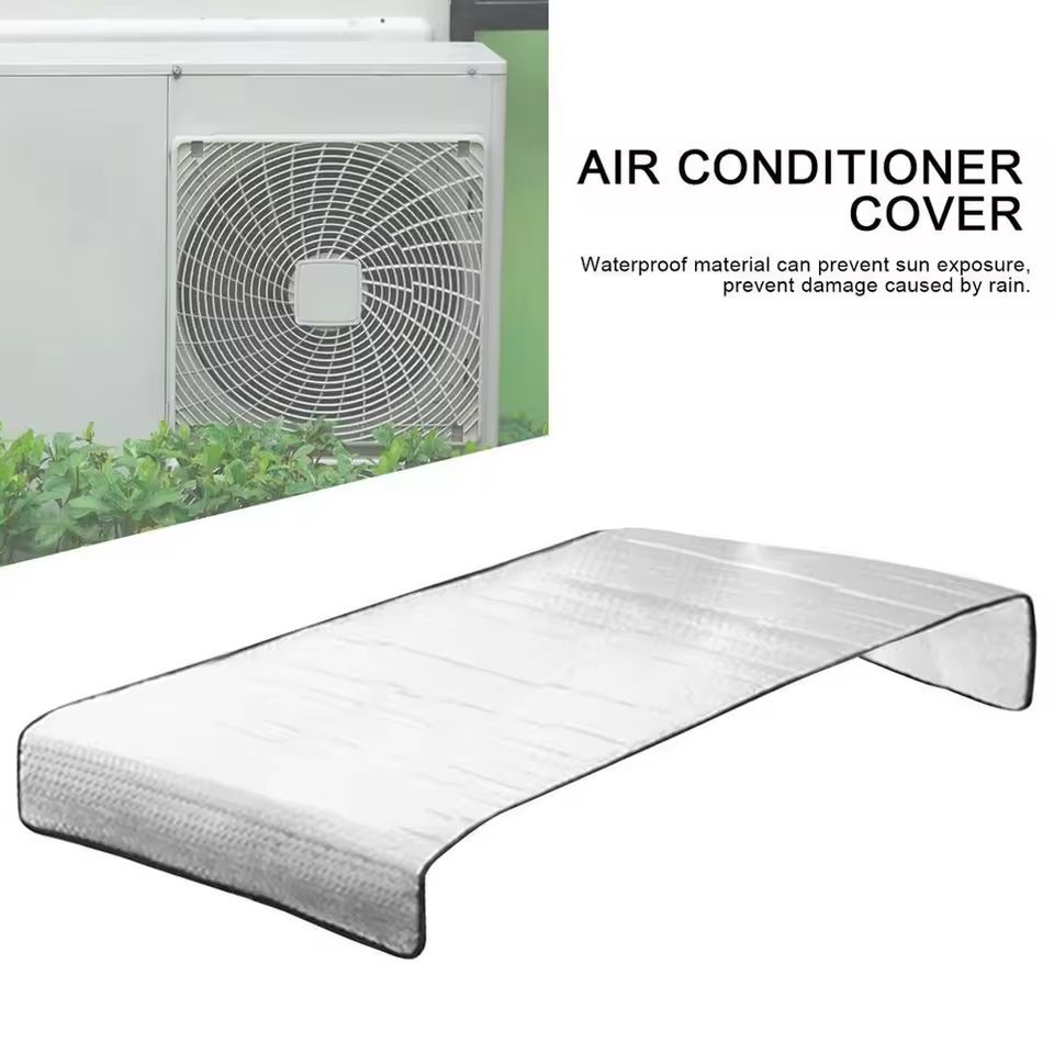 Waterproof Outdoor Air Conditioner Cover 46x95cm Sun Rain Dust Protection 1