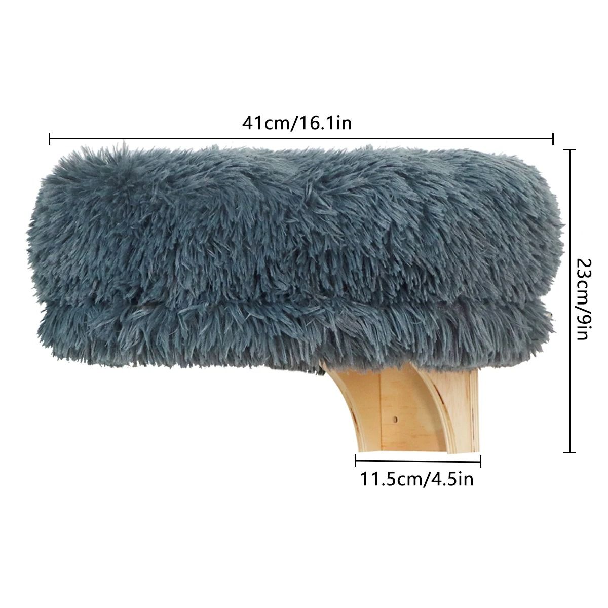 Wall Mounted Wooden Cat Perch Bed 7