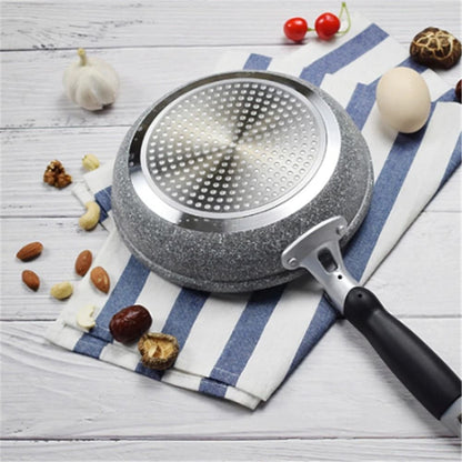 Durable Stone Frying Pan And Wok Non Stick Cookware For Induction And Gas Stove 4