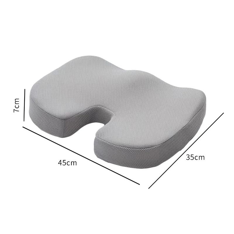 Ergonomic Memory Foam Office Cushion For Tailbone And Back Support 5