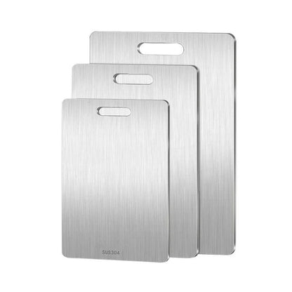Stainless Steel Cutting Board Double Sided Antibacterial Chopping Board 6