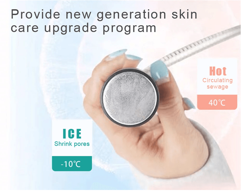 Dcool Cryo Hot Cold EMS Facial Electroporation Machine 2
