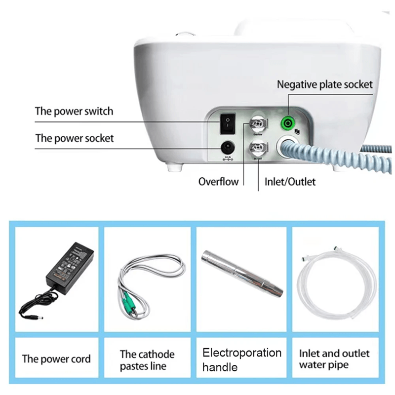 Dcool Cryo Hot Cold EMS Facial Electroporation Machine 4