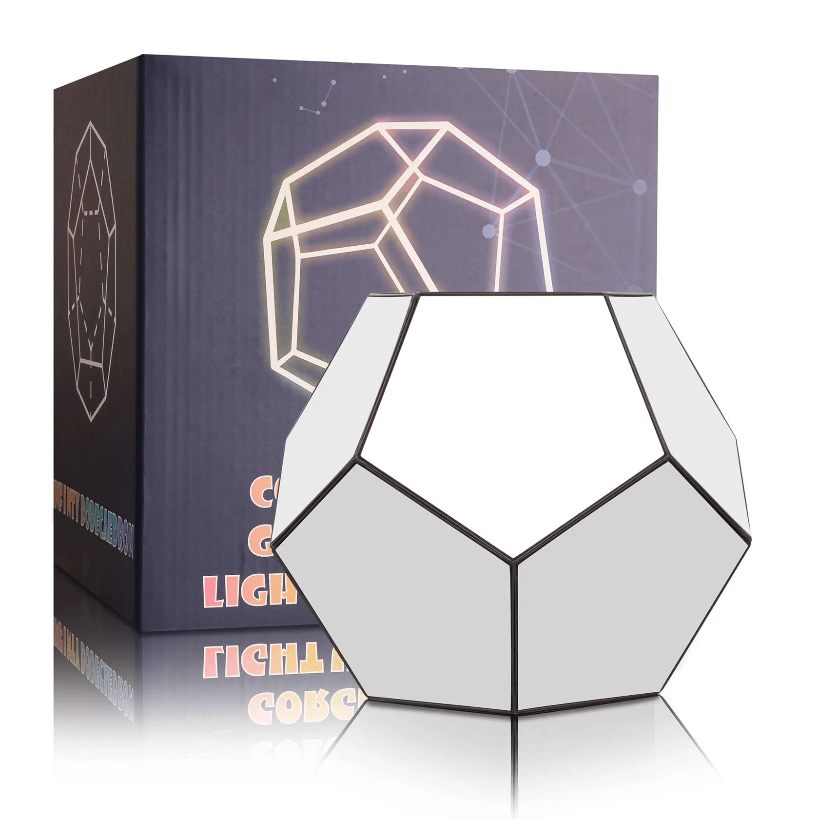 Dreamy Geometric LED Night Light Infinity Mirror Art Lamp For Home Decor And Gifts 3