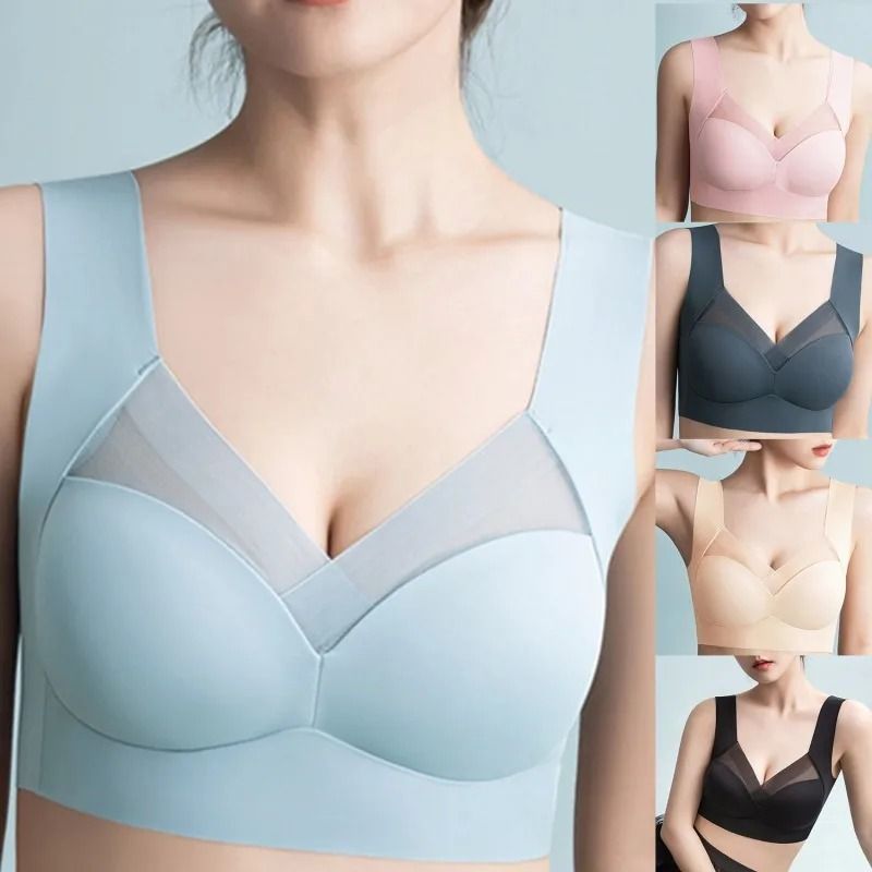 Seamless Wireless Padded Bra