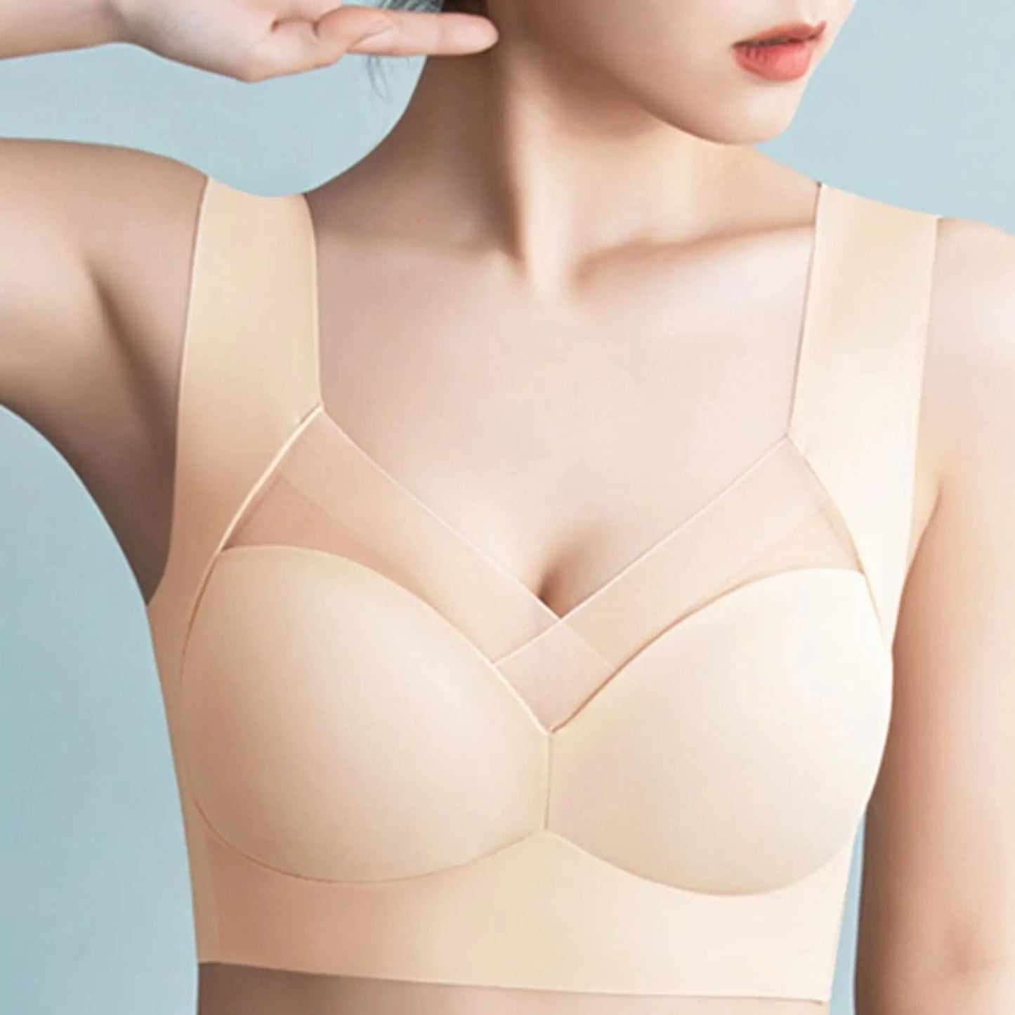 Seamless Wireless Padded Bra 1
