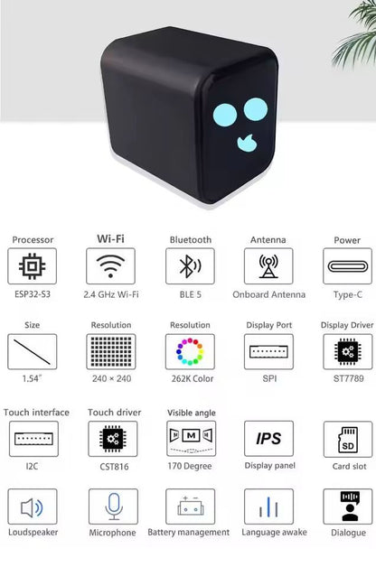 DeepSeek AI Chat Box ESP32 S3 Development Board With LCD Display And WiFi Support 4
