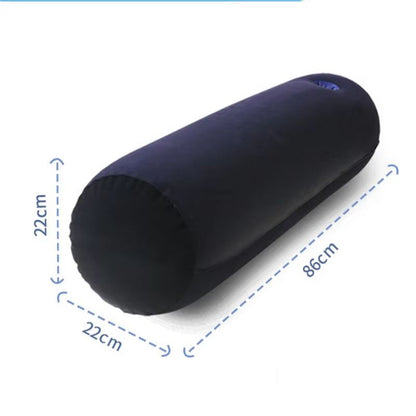 HalfMoon Support Pillow  Inflatable Couples Position Cushion For Comfort And Pleasure 6
