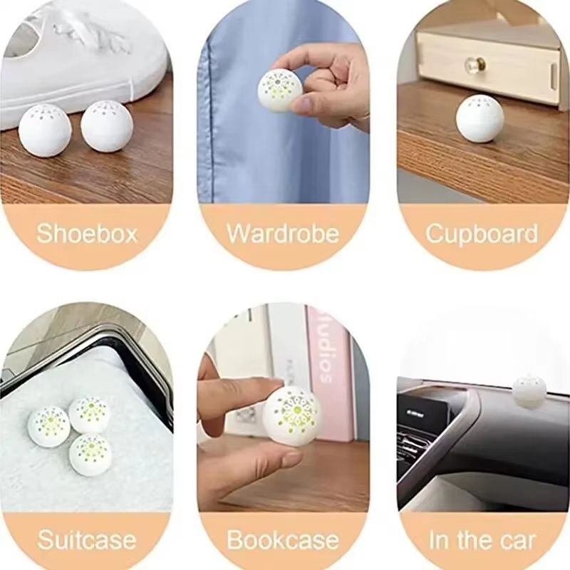 Jasmine Scented Deodorant Balls For Shoes  LongLasting Footwear  Closet Freshener 4