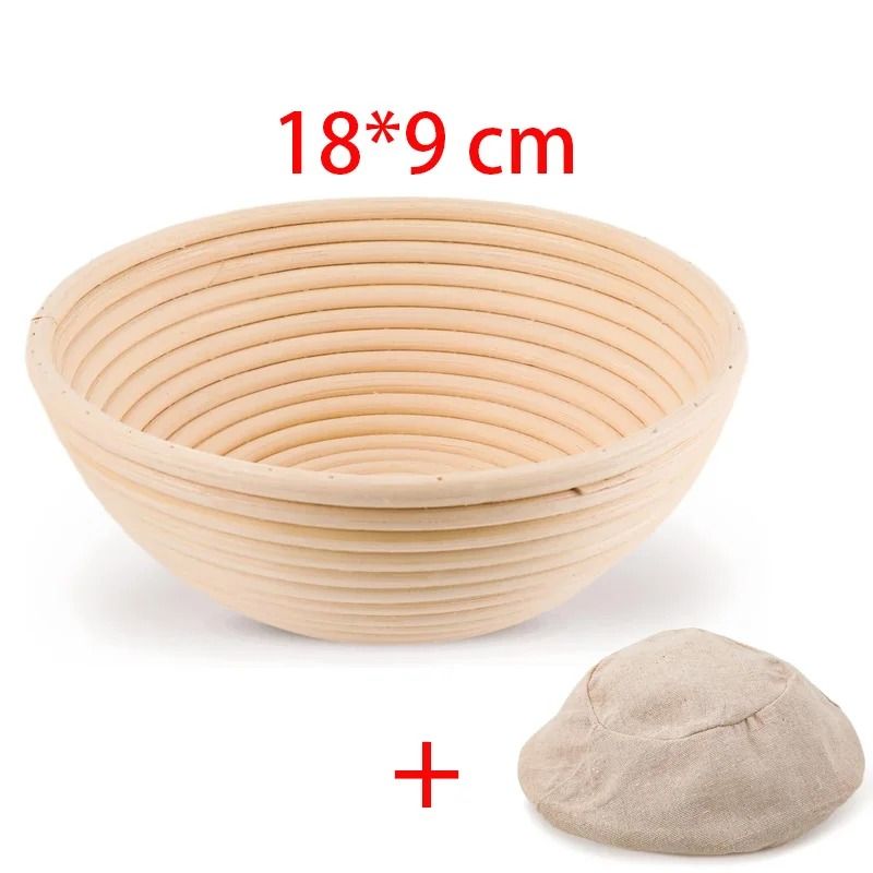 Rattan Bread Proofing Basket Oval Wicker Banneton For Dough Fermentation 9