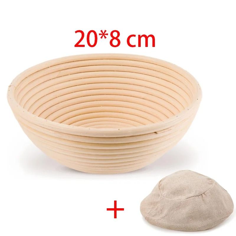 Rattan Bread Proofing Basket Oval Wicker Banneton For Dough Fermentation 10