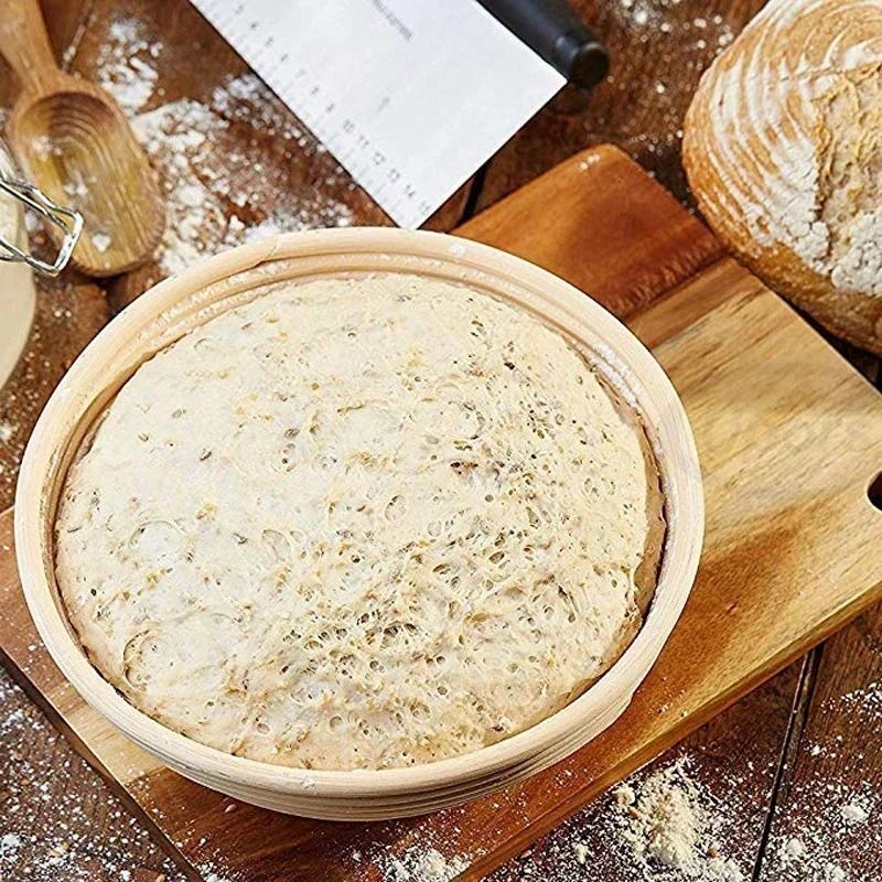 Rattan Bread Proofing Basket Oval Wicker Banneton For Dough Fermentation 6