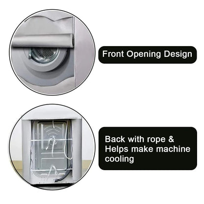 Waterproof Washing Machine Cover Dustproof Laundry Dryer Protector 3