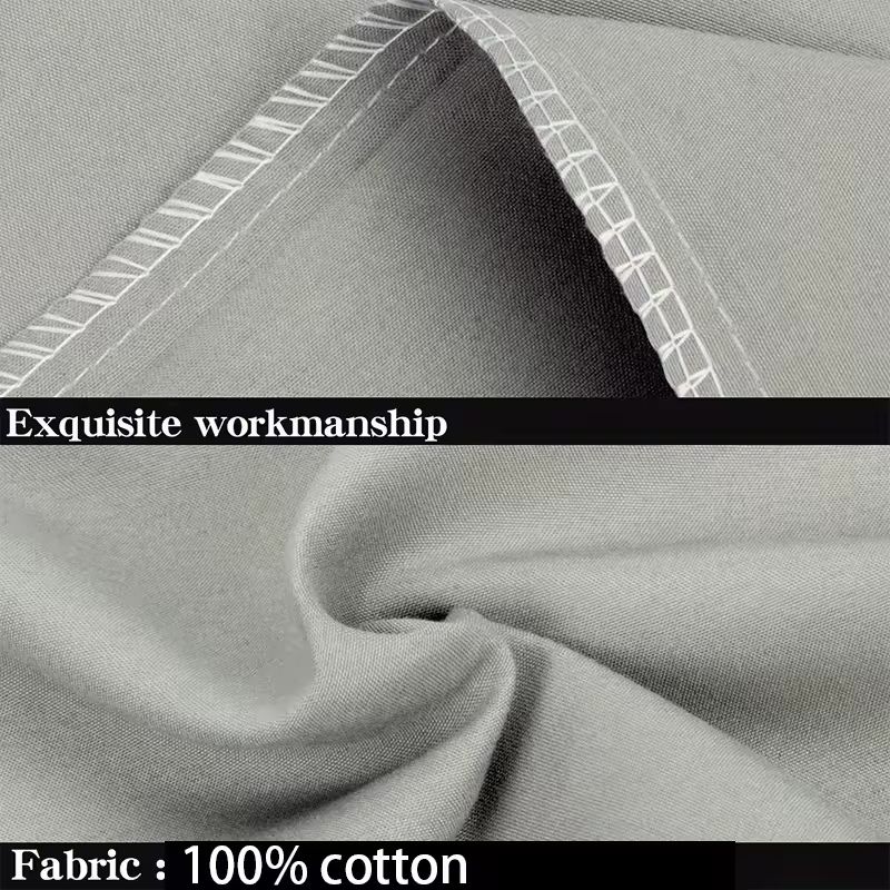 Cotton Color Block Pillowcase Super Soft Wrinkle Resistant With Envelope Closure 3