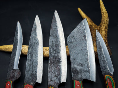 Custom Handmade Damascus Chef  Hunting Knife  Premium Steel Blade With Custom Handle  Sheath 2