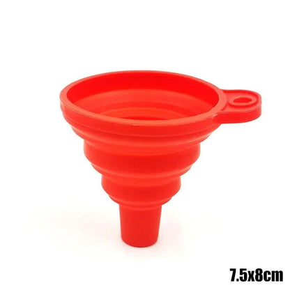 Car Long Stem Funnel Anti Splash Gasoline And Oil Filling Tool 7