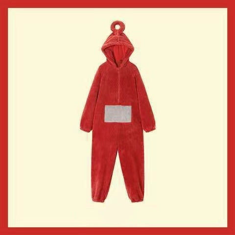 Soft Teletubbies Onesie Pajamas For Adults Long Sleeve Dipsy Tinky Winky Po Lala Costume Unisex Hom 4