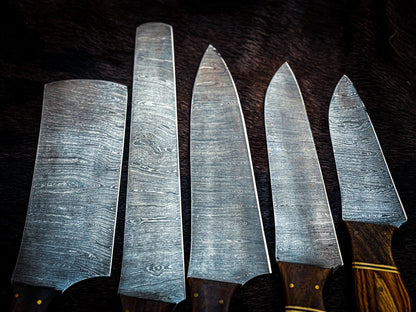 Custom Handmade Damascus Chef  Hunting Knife  Handcrafted Steel Blade With Luxury Handle  Sheath 2