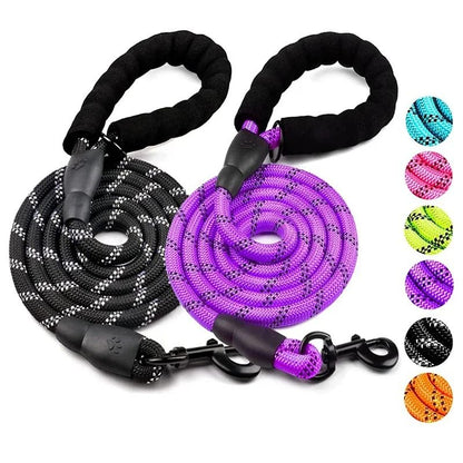 Strong Reflective Dog Leash For Small Medium And Large Dogs 1