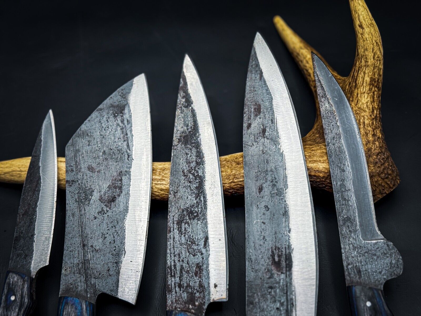 Custom Handmade Damascus Chef  Hunting Knife  D2 Steel Blade With Custom Handle  Sheath 3