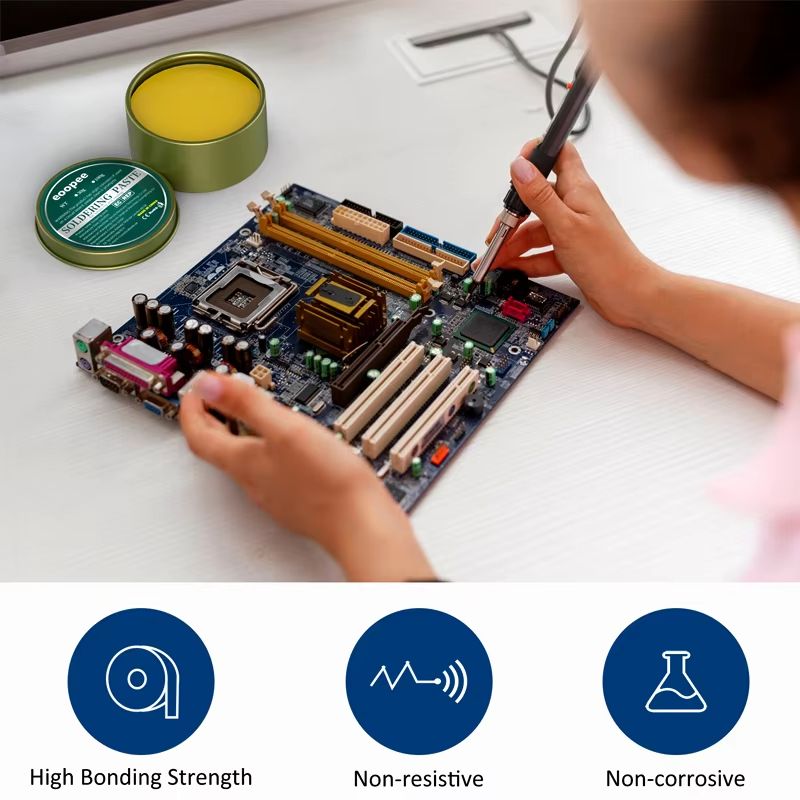 LeadFree Solder Paste Rosin Flux  HighQuality Welding Flux For Iron Repair  Electronics 4