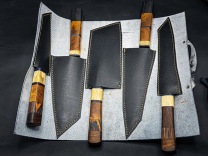Custom Handmade Damascus Chef  Hunting Knife  Premium Handcrafted Steel Blade With Personalized Han 3