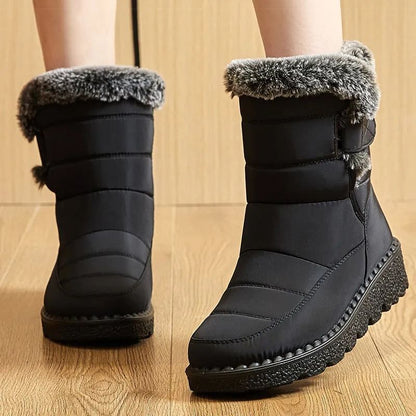 Women Winter Boots Waterproof Snow Boots With Fur Lining 3