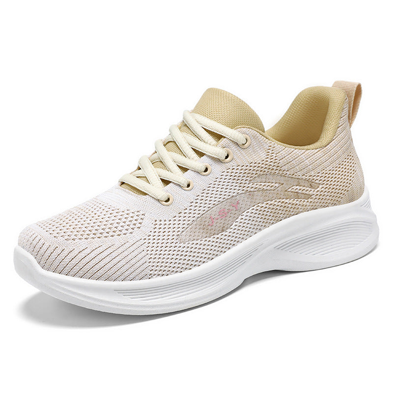 Fashion Mesh Laceup High Appearance Level Thick Sole Increase All Comfortable Nonslip Breathable Sp 6