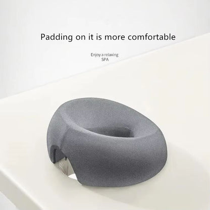 Ergonomic Memory Foam Lying Down Pillow  Breathable Face Rest  Head Support For Massage Beauty And  4