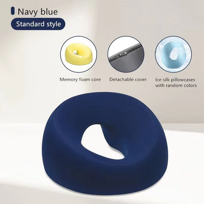 Ergonomic Memory Foam Lying Down Pillow  Breathable Face Rest  Head Support For Massage Beauty And  7